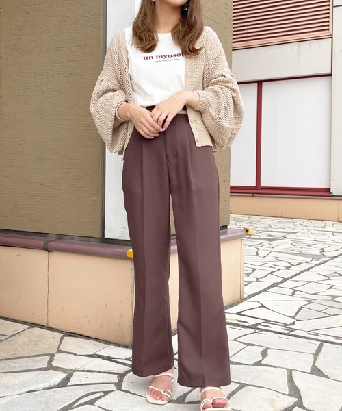 apres jour（アプレジュール）の「ショートメッシュカーデ【ZOZOTOWN限定アイテム】（カーディガン/ボレロ・レディース・オフホワイト/ミント/ベージュ/ピンクベージュ・フリー/X-LARGE）」の20枚目の写真