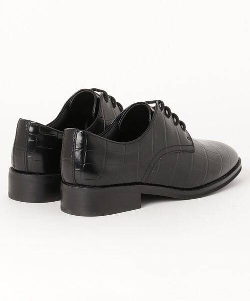 Clarks（クラークス）の「【ネット限定】 Ria Derby / リアダービー（ブラッククロコ）（ドレスシューズ・レディース・ブラック・UK5/UK4/UK6/UK4.5/UK5.5/UK3/UK3.5）」の2枚目の写真