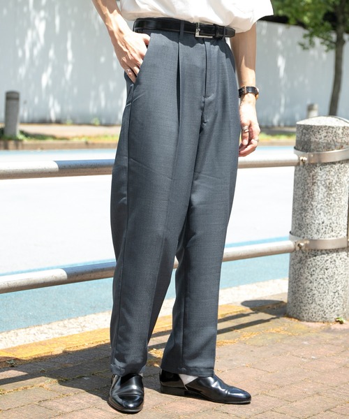 PairPair（ペアペア）の「ドライオックストラウザーパンツ/セットアップ対応(ユニセックス)（その他パンツ・レディース・アイボリー/ブラウン/グレイッシュブルー・MEDIUM/LARGE）」の20枚目の写真