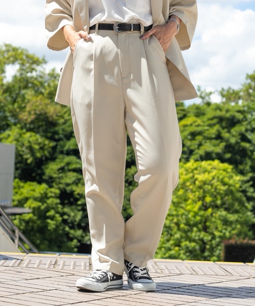PairPair（ペアペア）の「ドライオックストラウザーパンツ/セットアップ対応(ユニセックス)（その他パンツ・レディース・アイボリー/ブラウン/グレイッシュブルー・MEDIUM/LARGE）」の17枚目の写真