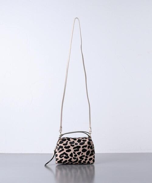 UNITED ARROWS（ユナイテッドアローズ）の「＜GIANNI CHIARINI(ジャンニ キアリーニ) ＞ALIFA レオパード バッグ S（ショルダーバッグ・レディース・ナチュラル・FREE）」の10枚目の写真