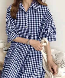 ブランド古着 シャツワンピース シャツワンピース Abitokyo アビトーキョー のファッション通販 Zozoused