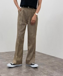 apres jour mignon | チェックストレートパンツ【SETUP可能】【ZOZOTOWN限定アイテム】(その他パンツ)
