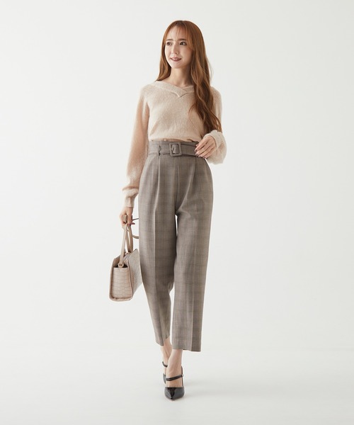 BE RADIANCE（ビーラディエンス）の「Backレースニットトップス（ニット/セーター・レディース・ネイビー/アイボリー/ピンク・FREE）」の15枚目の写真