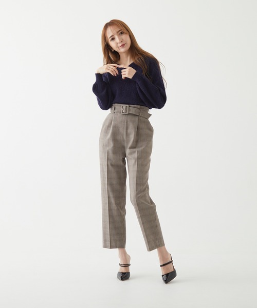 BE RADIANCE（ビーラディエンス）の「Backレースニットトップス（ニット/セーター・レディース・ネイビー/アイボリー/ピンク・FREE）」の20枚目の写真