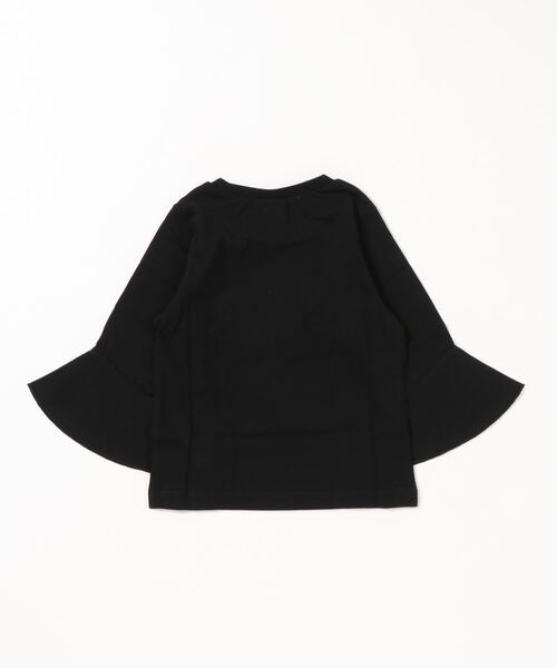 JUNK STORE（ジャンクストアー）の「■WEB限定 ガールズデザインバリエ長袖カットソー（Tシャツ/カットソー・キッズ・ピンク/ブラック/ローズ・100/150）」の10枚目の写真