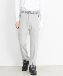 FILA GOLF/フィラゴルフ ロングパンツ ダンボールニット素材 ストレッチ テーパード イージーパンツ UVカット スポーツウェア