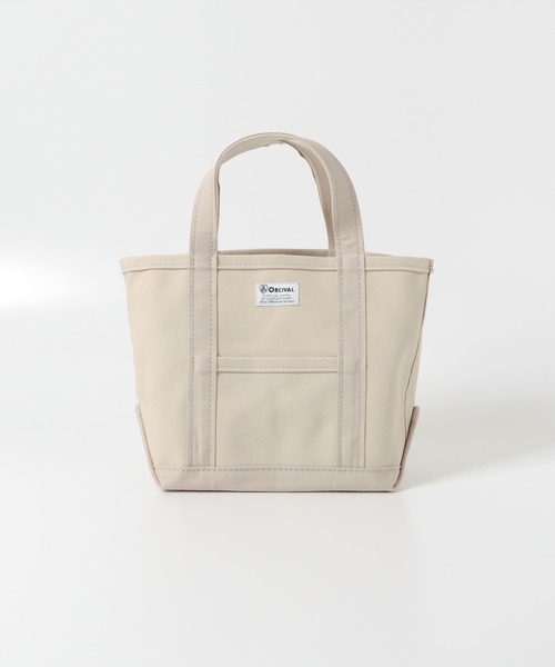 URBAN RESEARCH DOORS(アーバンリサーチドアーズ)の「ORCIVAL キャンバストートバッグ S(トートバッグ・レディース・ブラック/ブラウン/グレー/ブラウン系その他/ブルー系その他/アイボリー・ONE)」の9枚目の写真