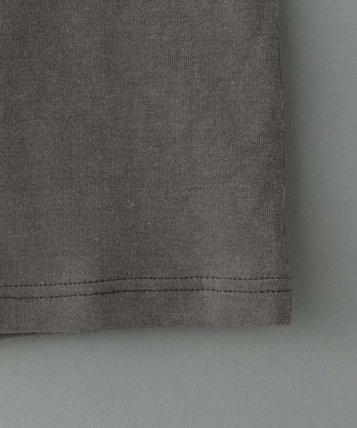 e/rm（イーアールエム）の「【e/rm】モイスチャースキンウエアハラマキハーフレギンス　216443（レギンス/スパッツ・レディース・ライトベージュ/チャコールグレー・FREE）」の3枚目の写真