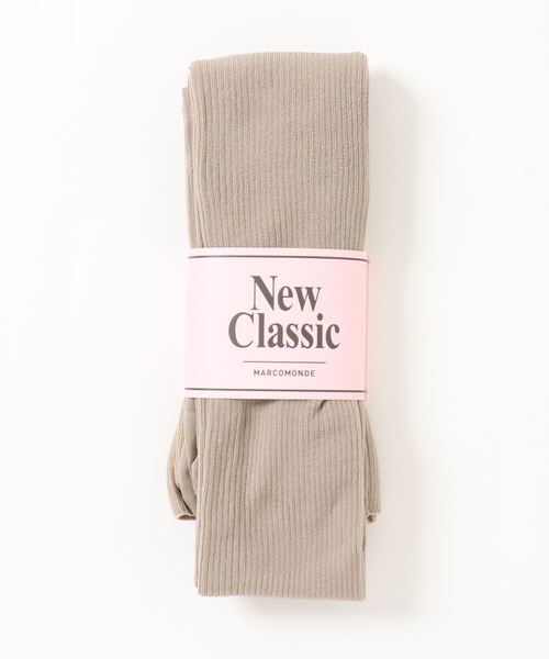 MARCOMONDE(マルコモンド)の「MARCOMONDE/fine gauge tabi tights(タイツ/ストッキング・レディース・ブラック/ベージュ・FREE)」の2枚目の写真