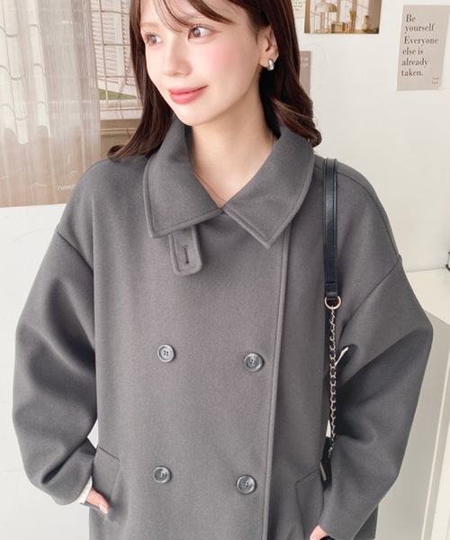 希少色✨美品 ロードアンソニー レザートレンチコート 2WAY オリーブ LL 希少色✨美品 ロードアンソニー レザートレンチコート 2WAY