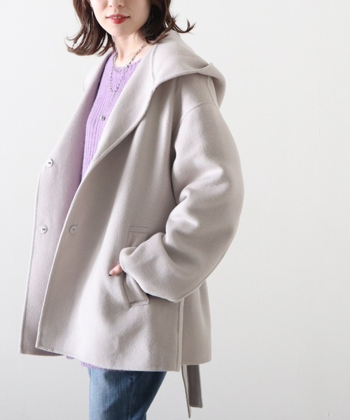 Cheek（チーク）の「ハンドメイドショートコート（その他アウター