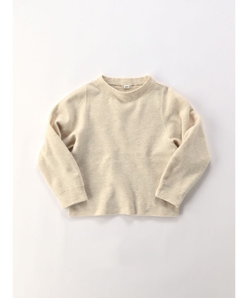 45R フロート縮絨deパフTシャツ ウールプルオーバー トップス 45R（フォーティファイブアール）の「フロート縮絨deパフTシャツ