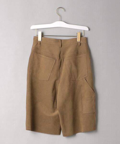 BEAUTY&YOUTH UNITED ARROWS(ビューティーアンドユースユナイテッドアローズ)の「BY フェイクスエードペインター ショートパンツ -ウォッシャブル-(その他パンツ・レディース・ブラウン/グレー・S/M)」の10枚目の写真