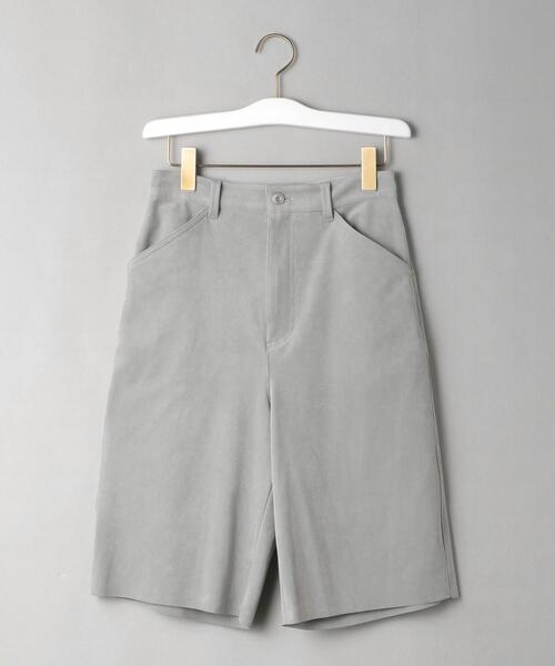 BEAUTY&YOUTH UNITED ARROWS(ビューティーアンドユースユナイテッドアローズ)の「BY フェイクスエードペインター ショートパンツ -ウォッシャブル-(その他パンツ・レディース・ブラウン/グレー・S/M)」の15枚目の写真
