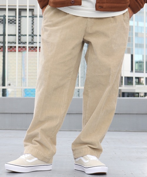 RICCARDO METHA(リカルドメッサ)の「RICCARDO METHA/リカルドメッサ 1TUCK WIDE PANTS V0029/8walleCORDUROY SOLID J8132 コーデュロイワイドパンツ(その他パンツ・メンズ・ライトブラウン/ベージュ/ブラック・44/46/48)」の8枚目の写真