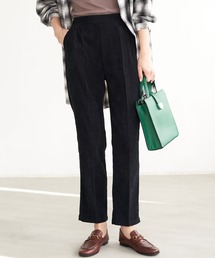 earth music&ecology | コーデュロイテーパードパンツ*(その他パンツ)