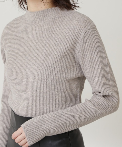 N.（N. Natural Beauty Basic）（エヌエヌナチュラルビューティーベーシック）の「◆ボトルネックベストニットセット（ニット/セーター・レディース・ベージュ/グレー/オフホワイト・MEDIUM）」の16枚目の写真