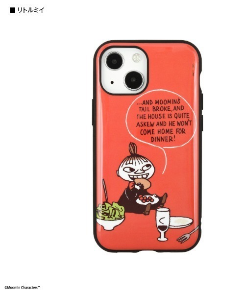 MOOMIN（ムーミン）の「ムーミン　IIIIfit iPhone13 mini/12 mini対応ケース（スマホケース/カバー・レディース・ホワイト/グリーン/マルチ/レッド・ONE SIZE）」の3枚目の写真