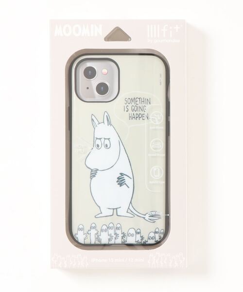 MOOMIN（ムーミン）の「ムーミン　IIIIfit iPhone13 mini/12 mini対応ケース（スマホケース/カバー・レディース・ホワイト/グリーン/マルチ/レッド・ONE SIZE）」の7枚目の写真