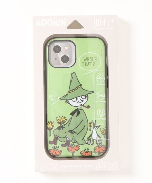 MOOMIN（ムーミン）の「ムーミン　IIIIfit iPhone13 mini/12 mini対応ケース（スマホケース/カバー・レディース・ホワイト/グリーン/マルチ/レッド・ONE SIZE）」の8枚目の写真