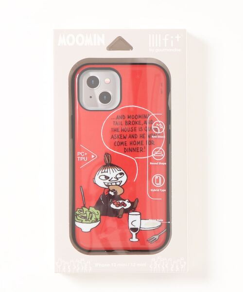 MOOMIN（ムーミン）の「ムーミン　IIIIfit iPhone13 mini/12 mini対応ケース（スマホケース/カバー・レディース・ホワイト/グリーン/マルチ/レッド・ONE SIZE）」の9枚目の写真