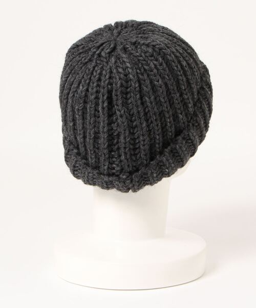 SLOBE IENA（スローブイエナ）の「【CF】ニットキャップ【手洗い可】◆（ニットキャップ/ビーニー・レディース・ベージュ/チャコールグレー/アイボリー・FREE）」の8枚目の写真