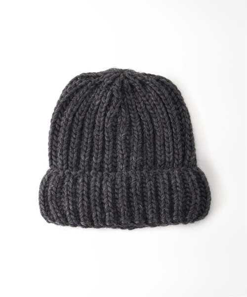 SLOBE IENA（スローブイエナ）の「【CF】ニットキャップ【手洗い可】◆（ニットキャップ/ビーニー・レディース・ベージュ/チャコールグレー/アイボリー・FREE）」の16枚目の写真