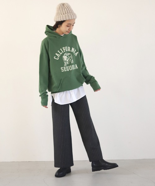 SLOBE IENA（スローブイエナ）の「【CF】ニットキャップ【手洗い可】◆（ニットキャップ/ビーニー・レディース・ベージュ/チャコールグレー/アイボリー・FREE）」の11枚目の写真