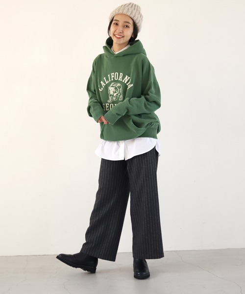 SLOBE IENA（スローブイエナ）の「【CF】ニットキャップ【手洗い可】◆（ニットキャップ/ビーニー・レディース・ベージュ/チャコールグレー/アイボリー・FREE）」の12枚目の写真