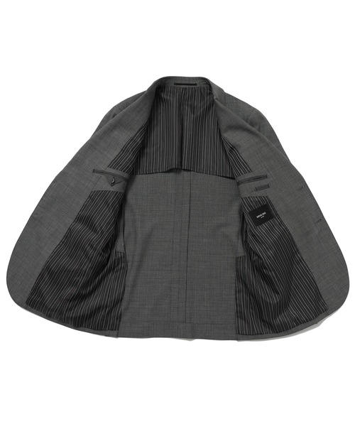 MEN'S BIGI（メンズビギ）の「ナチュラルストレッチ ピンヘッドスーツ（スーツセット・メンズ・ネイビー/グレー・01/02/03/04）」の14枚目の写真