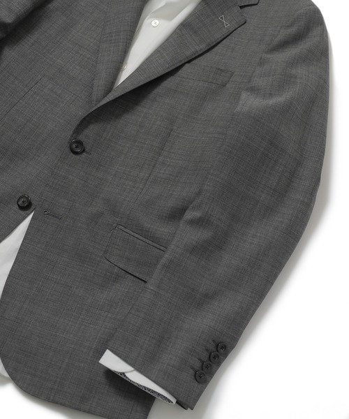 MEN'S BIGI（メンズビギ）の「ナチュラルストレッチ ピンヘッドスーツ（スーツセット・メンズ・ネイビー/グレー・01/02/03/04）」の10枚目の写真