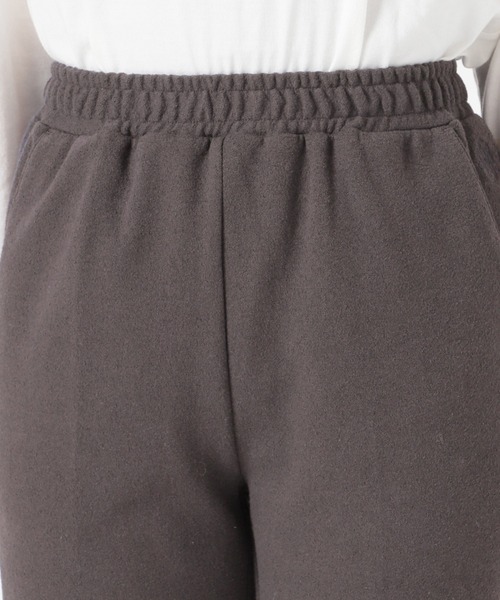 SLOBE IENA（スローブイエナ）の「ダブルフェイスジョーゼットパンツ【ウエストゴム/洗濯機使用可能】◆（その他パンツ・レディース・グレー/イエロー/ナチュラル・36/38）」の7枚目の写真