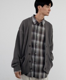 WYM LIDNM | 【WYM LIDNM】MESH WIDE CARDIGAN(カーディガン/ボレロ)