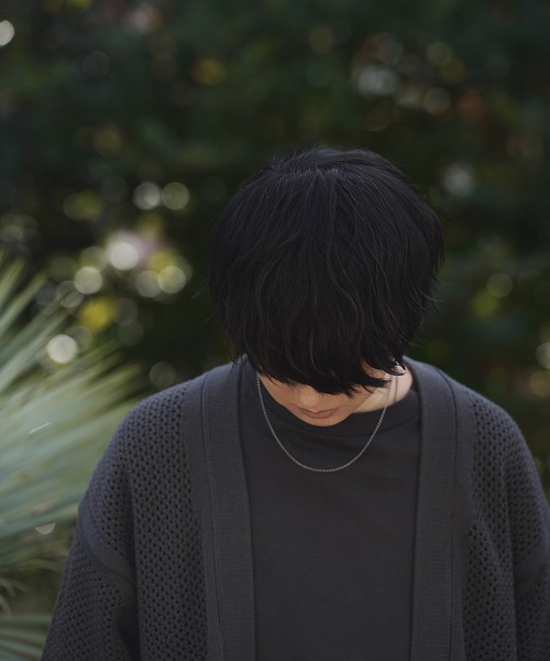 WYM LIDNM（ウィム バイ リドム）の「MESH WIDE CARDIGAN（カーディガン/ボレロ・メンズ・グリーン/モカ/チャコール・S/M/L）」の21枚目の写真