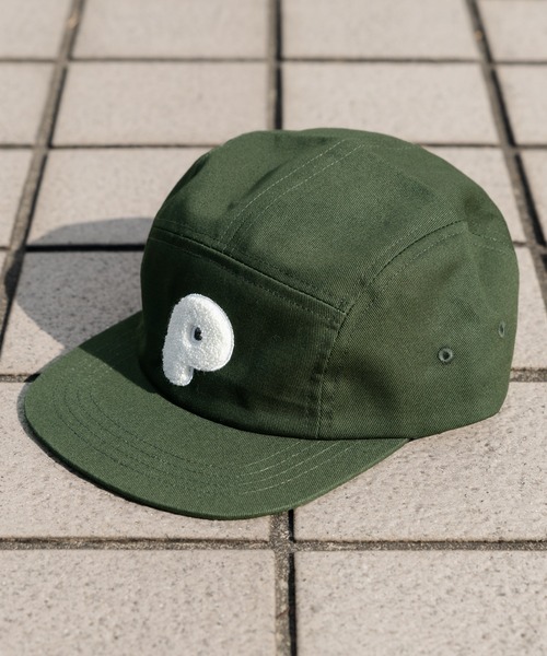 Perushu（ペルーシュ）の「Pロゴキャップ（キャップ・メンズ・ブラック/ダークブラウン/グリーン/アイボリー/マスタード・FREE）」の4枚目の写真