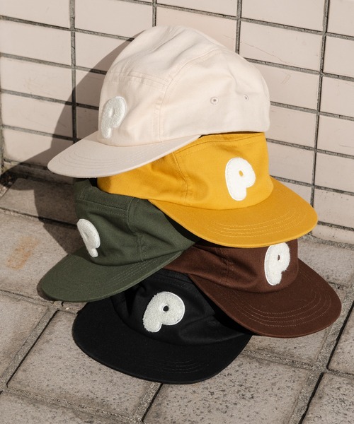 Perushu（ペルーシュ）の「Pロゴキャップ（キャップ・メンズ・ブラック/ダークブラウン/グリーン/アイボリー/マスタード・FREE）」の17枚目の写真