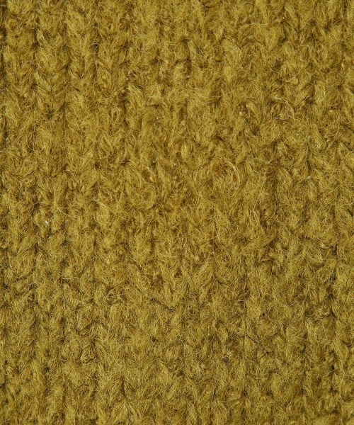 BALLAST ARK（バラストアーク）の「BALLAST ARK / バラストアーク：V/N shaggy Cardigan：BA04-K003[AST]（カーディガン/ボレロ・メンズ・イエロー・M/L）」の8枚目の写真