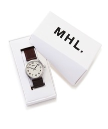 MHL.（エムエイチエル）の「LEATHER STRAP WATCH（アナログ