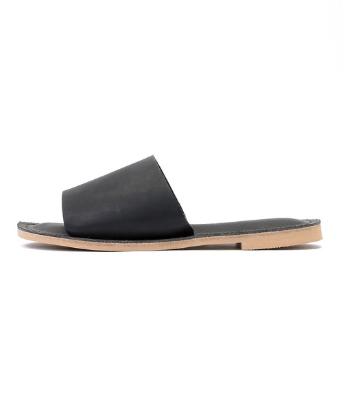 LUGG NAGG(ラグナグ)の「カバードフラットサンダル(サンダル・レディース・ブラック/ブラウン/ナチュラル・23.5cm/24.5cm/23.0cm/24.0cm)」の5枚目の写真