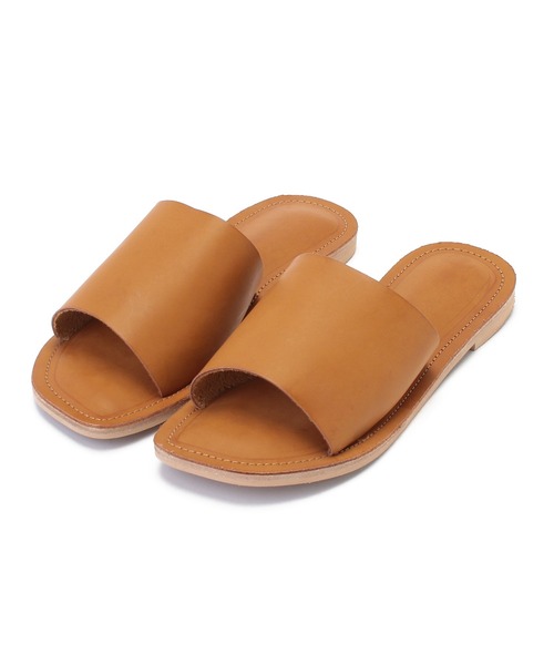 LUGG NAGG(ラグナグ)の「カバードフラットサンダル(サンダル・レディース・ブラック/ブラウン/ナチュラル・23.5cm/24.5cm/23.0cm/24.0cm)」の8枚目の写真