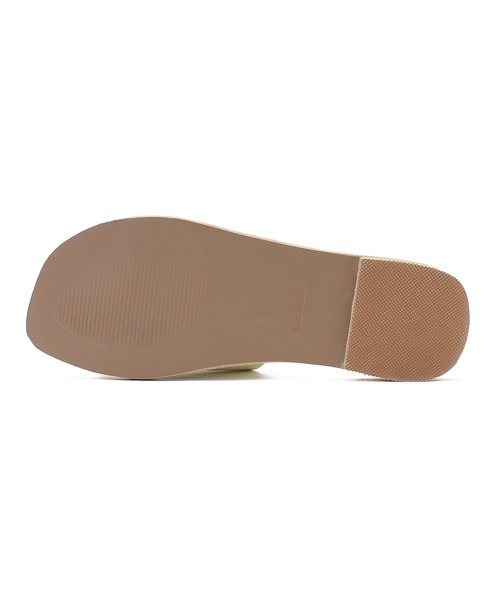 LUGG NAGG(ラグナグ)の「カバードフラットサンダル(サンダル・レディース・ブラック/ブラウン/ナチュラル・23.5cm/24.5cm/23.0cm/24.0cm)」の15枚目の写真