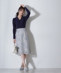 PROPORTION BODY DRESSING | 配色ケミカルタイトスカート / 1212120106(スカート)