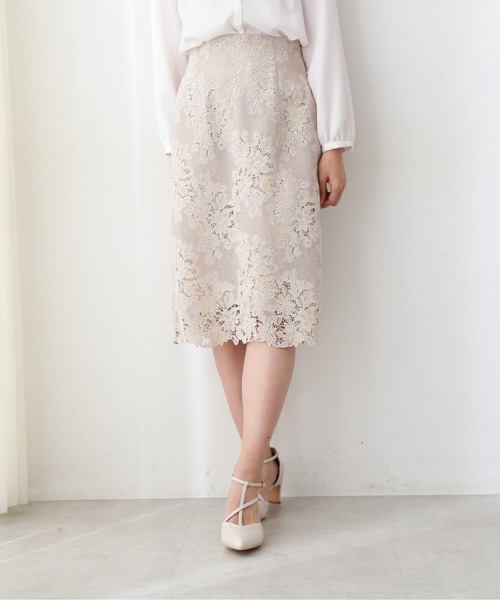 Christian Dior タイトスカート アイボリー　ほぼ未使用 楽天市場】【SALE／50%OFF】配色ケミカルタイトスカート