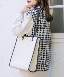 OLIVE des OLIVE | タテ長トリミングトートバッグバッグ(トートバッグ)