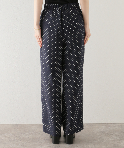 La TOTALITE(ラトータリテ)の「ドットツイルタックワイドパンツ(その他パンツ・レディース・オリーブ/ネイビー/サックスブルー・36/38)」の18枚目の写真