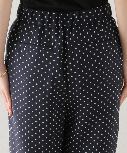 La TOTALITE(ラトータリテ)の「ドットツイルタックワイドパンツ(その他パンツ・レディース・オリーブ/ネイビー/サックスブルー・36/38)」の20枚目の写真