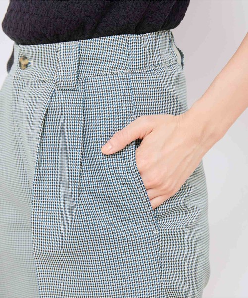 vis-`a-vis(ビサビ)の「【WEB限定】チェック柄ショートパンツ【セットアップ対応】(スラックス・レディース・グリーン/グレー・S/M)」の20枚目の写真