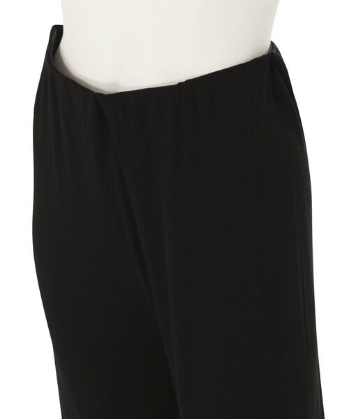 MERCURYDUO(マーキュリーデュオ)の「【GENTLE】配色メロウカットソーセットアップ(ルームウェア/パジャマ・レディース・ブラック/ライトブルー・FREE)」の16枚目の写真