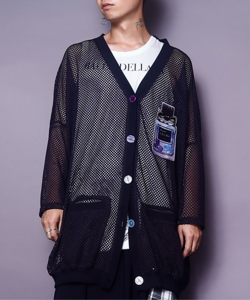 AFYF（エーエフワイエフ）の「DARK BEARLONG CARDIGAN/ビッグ 